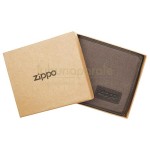 Portofel original Zippo confectionat din material textil si piele naturala